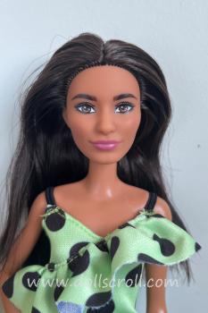 Mattel - Barbie - Fashionistas #200 - Polka Dot Romper - Original - кукла